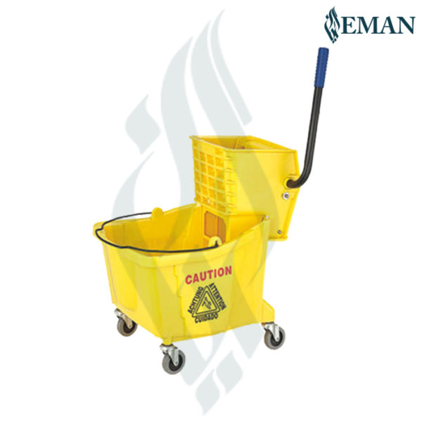 36L Single Mop Wringer Trolley