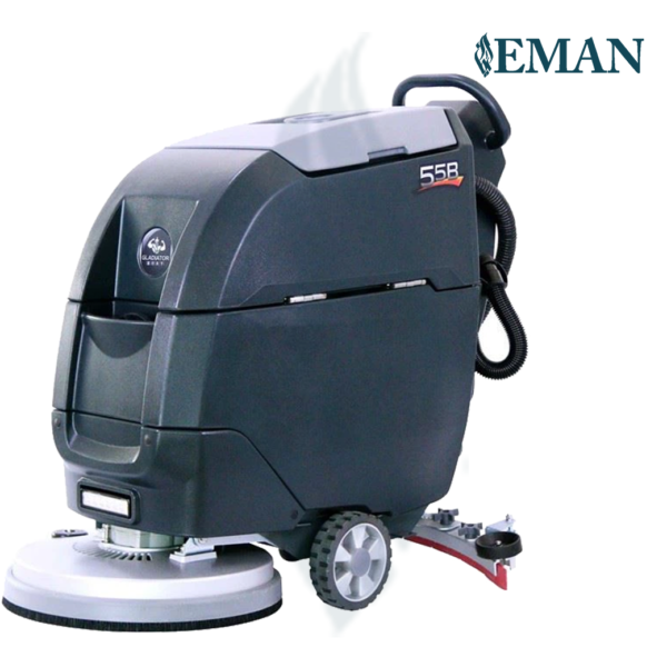 Walk-behind scrubber dryer