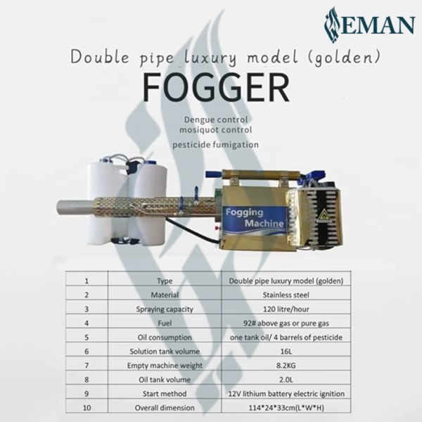 Portable Thermal Fogger ULV Sprayer Fogging Machine Farm Office Or Industrial 16L - Image 2